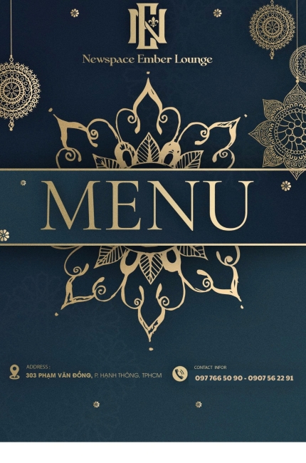 MENU NEWSPACE EMBER LOUNGE